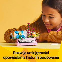 Конструктор LEGO Creator 31169 Печатная машинка с цветами — фото 13