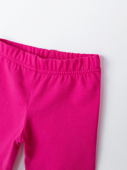 Костюм футболка с бахромой и велосипедки "Ягодный"