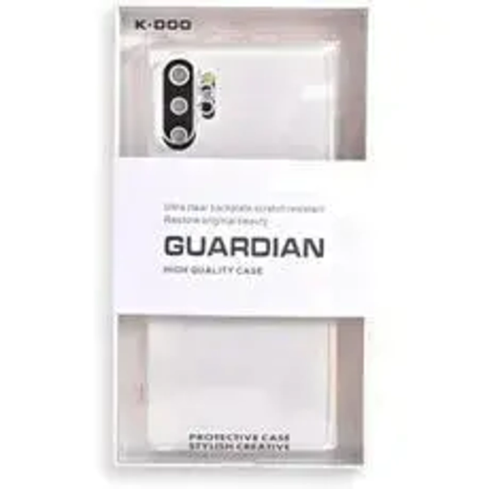 Чехол-накладка Kzdoo Guardian Case для Samsung Galaxy S23+ силиконовый (прозрачный)