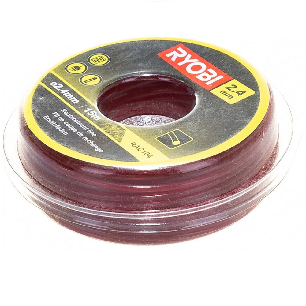 Леска для триммера Ryobi RAC104 5132002641 2,4 мм 15 м