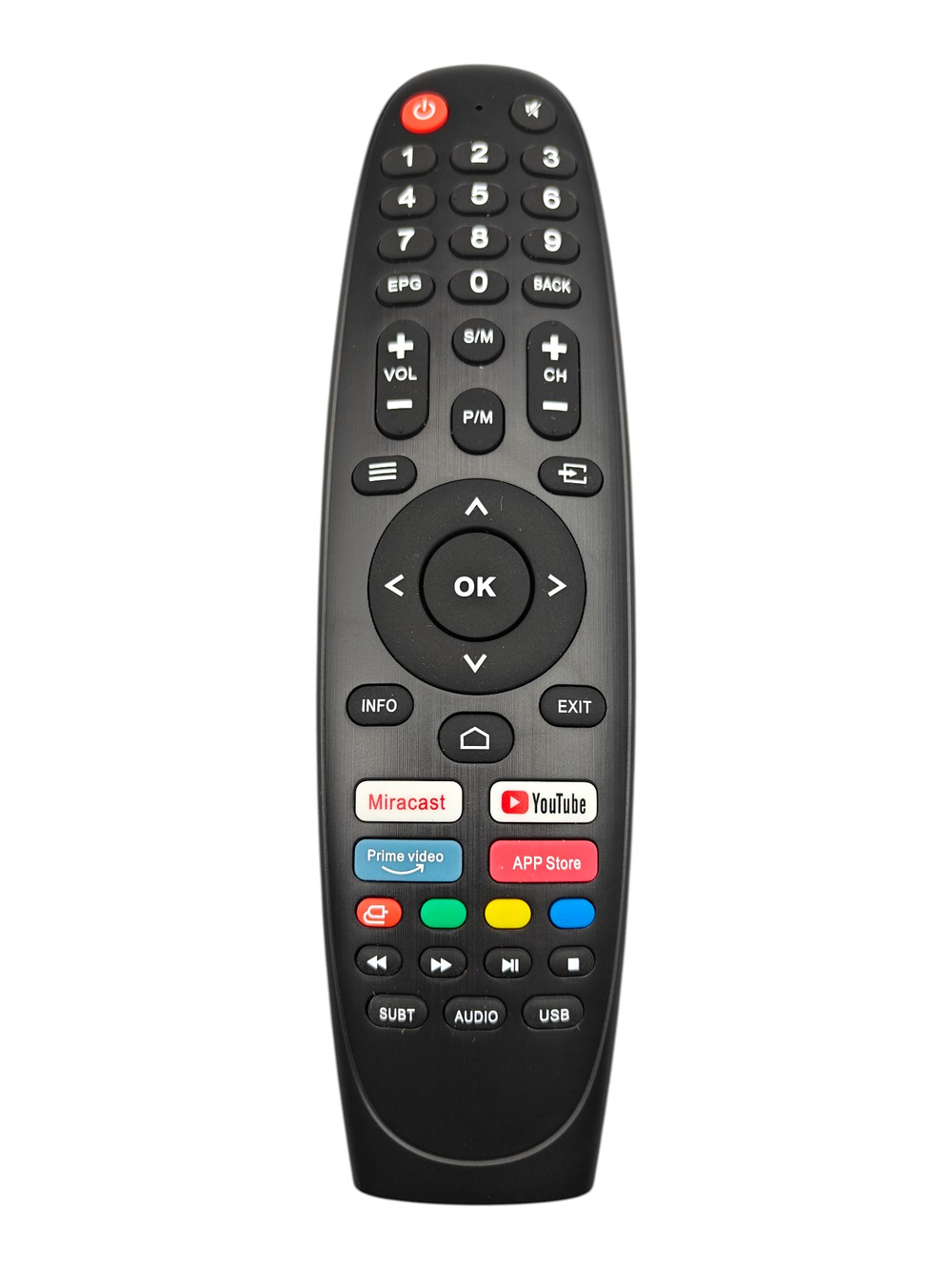 Пульт Miracast Youtube Prime app для китайских телевизоров Smart TV