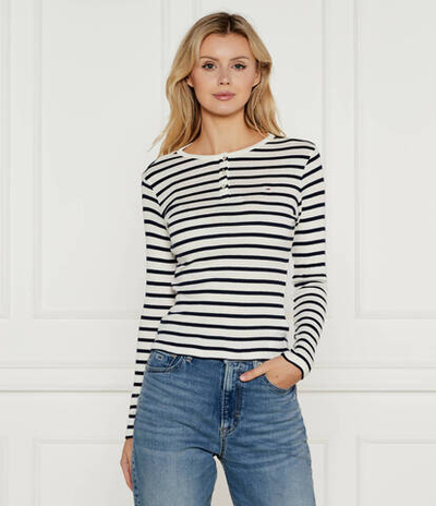 Блузка Tommy Jeans - черный(DW0DW19501)