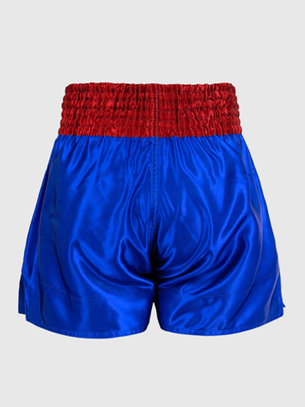Шорты тайские Venum Classic Royal Blue/Cherry Red