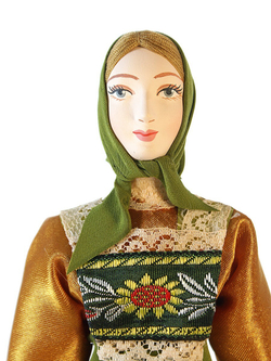 Кукла коллекционная Мещанка в нарядной одежде