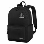 Рюкзак HEIKKI ENERGETIC (ХЕЙКИ) универсальный, эргономичный, Danger, черный, 43х30х16 см, 272534