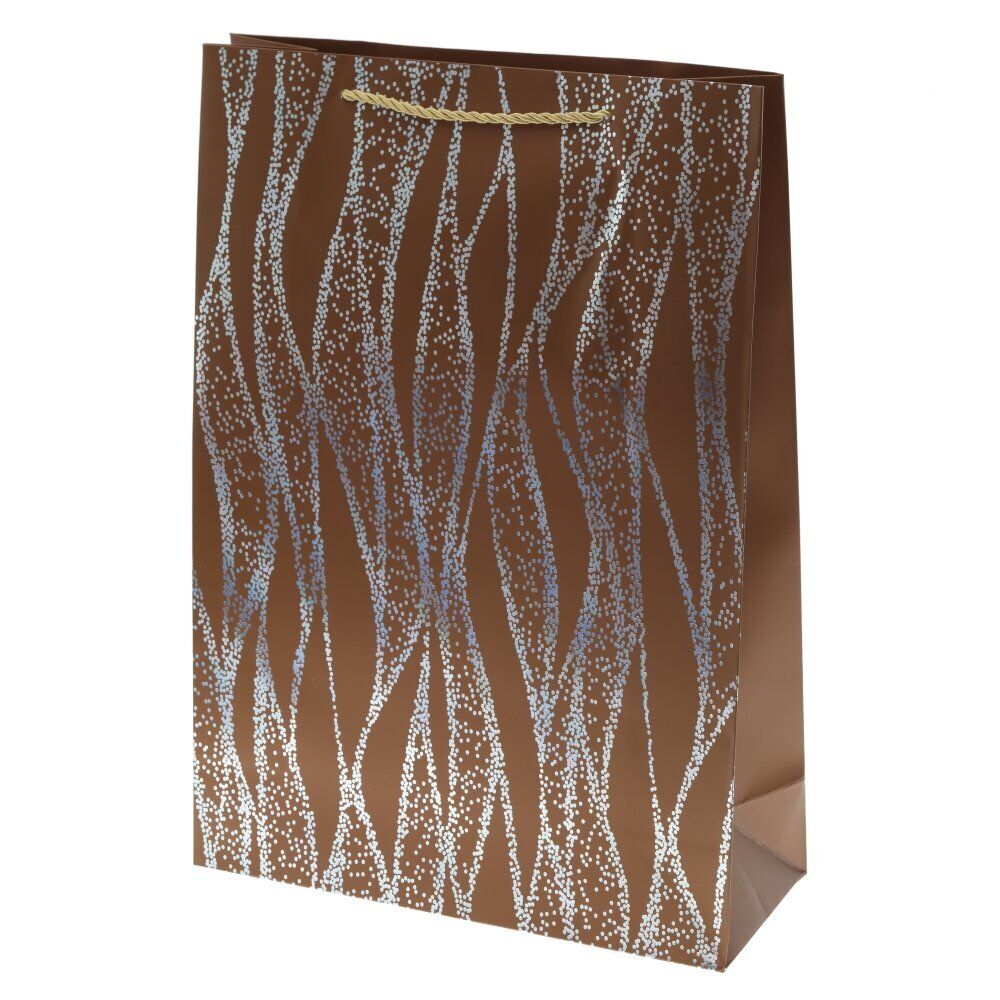 GAEM Пакет подарочный (бумага 210г/м2, блок 12шт), L31 W12 H44 см, 4в.