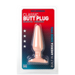 Анальная пробка "Classic Butt Plug Smooth Medium" (Цвет: телесный)