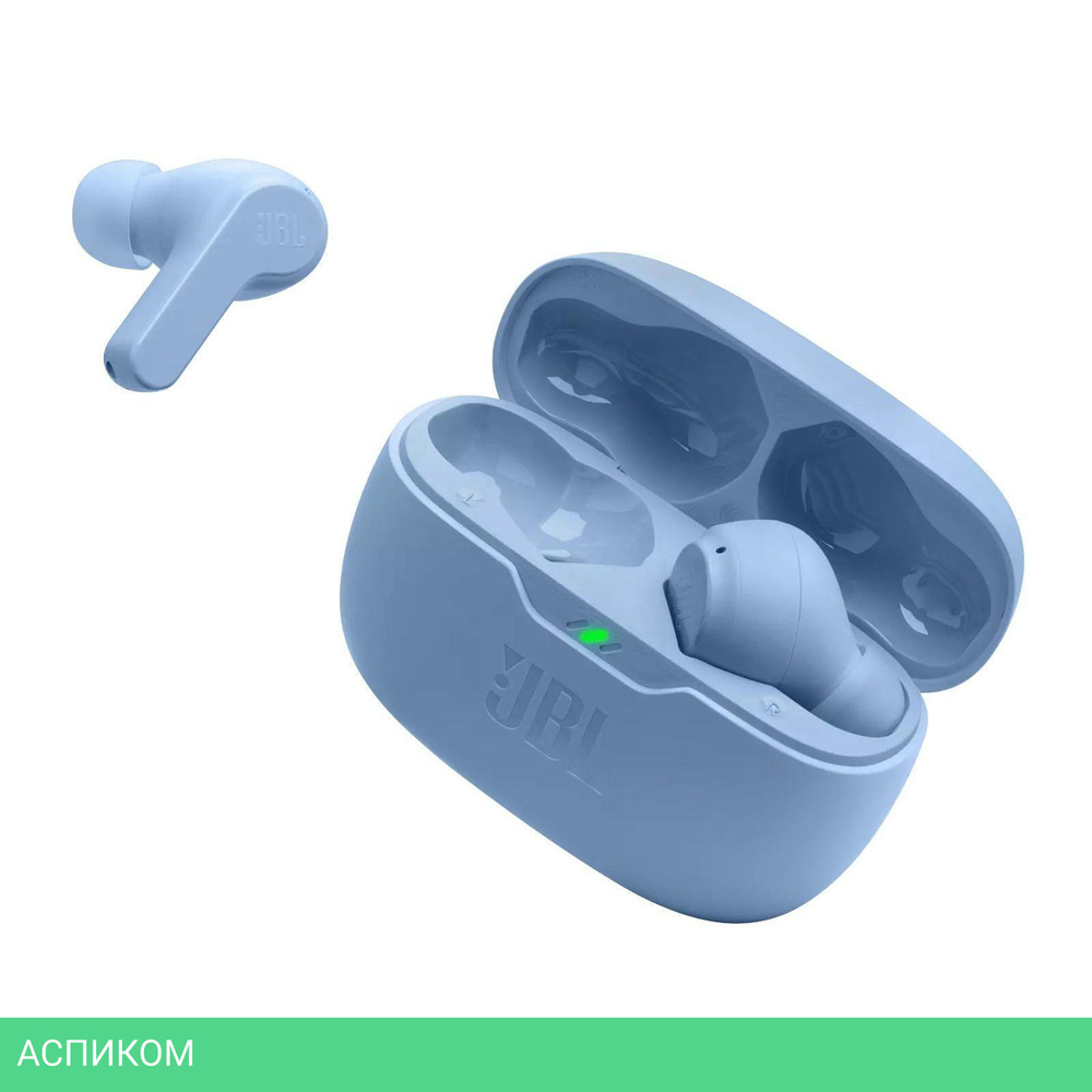 Наушники JBL Wave Beam синий (JBLWBEAMBLU)