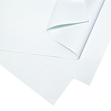 Фоамиран лист 60*70/10шт ЧИСТО БЕЛЫЙ