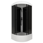 Душевая Кабина Грэй-Блэк 90*90 В