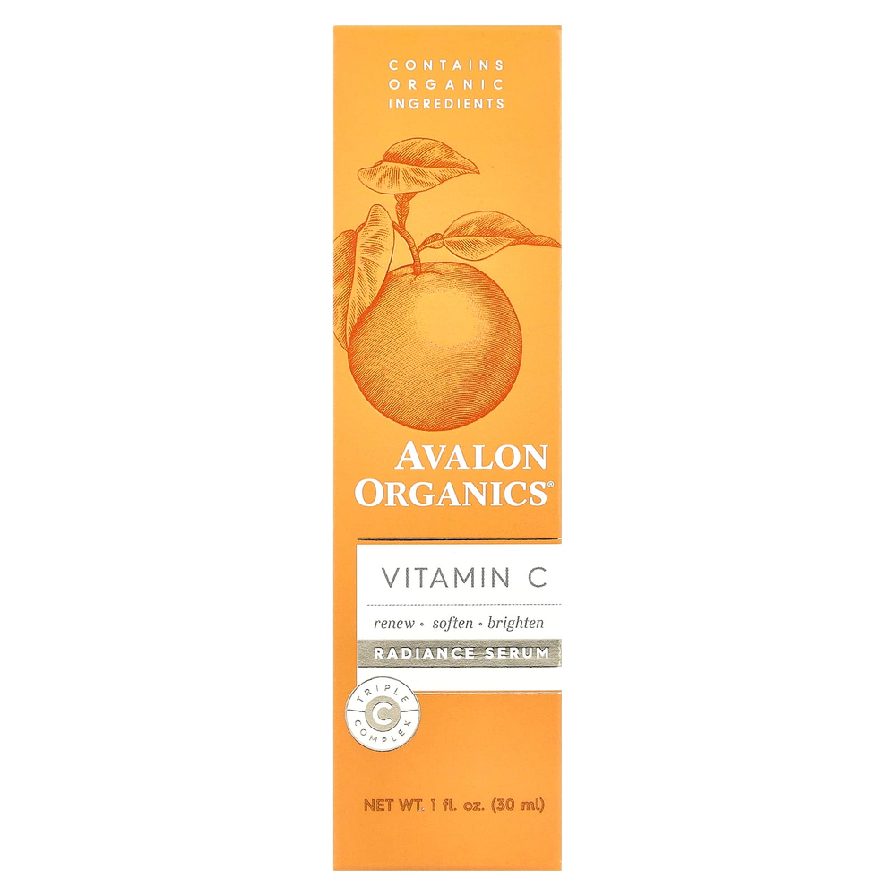 Avalon Organics, Витамин C, сыворотка для сияния кожи, 30 мл (1 жидк. унц.)