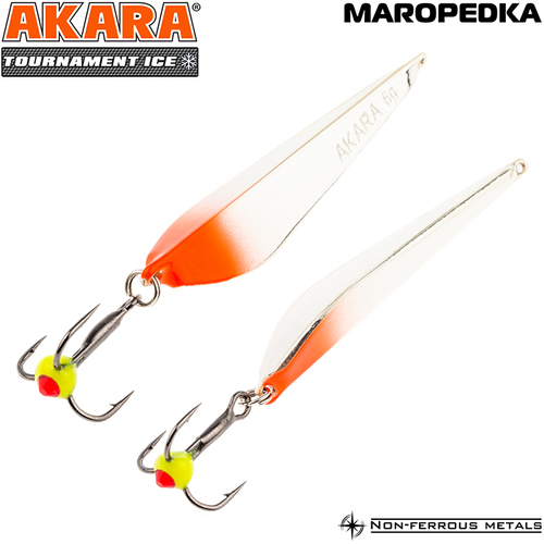 Блесна зимняя Akara Tournament Ice Maropedka 30 3 гр.3/Sil