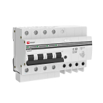 Автоматический выключатель дифференциального тока АД-4 4P 50А характеристика C 30мА тип АС электронный 4,5кА PROXIMA EKF
