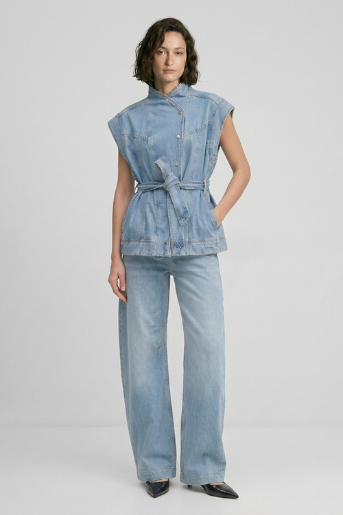 BOSS Джинсы свободного кроя