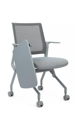 Кресло Riva с пюпитром Моби D2002TN Серый