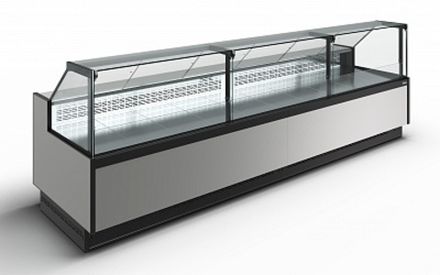 Гастрономическая витрина BAVARIA 4 Carboma GC110 VM 3,75-1 (версия 2.0) (без боковин)