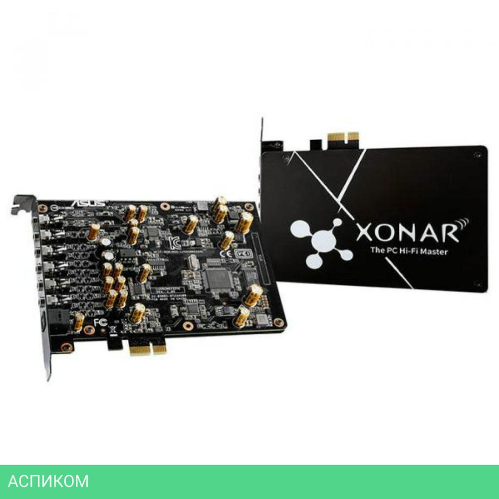 Звуковая карта Asus PCI-E Xonar AE ESS 9023P (90YA00P0-M0UA00)