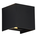 SL9513.401.01 Светильник уличный настенный ST-Luce черный/черный LED 1*10W 2700K