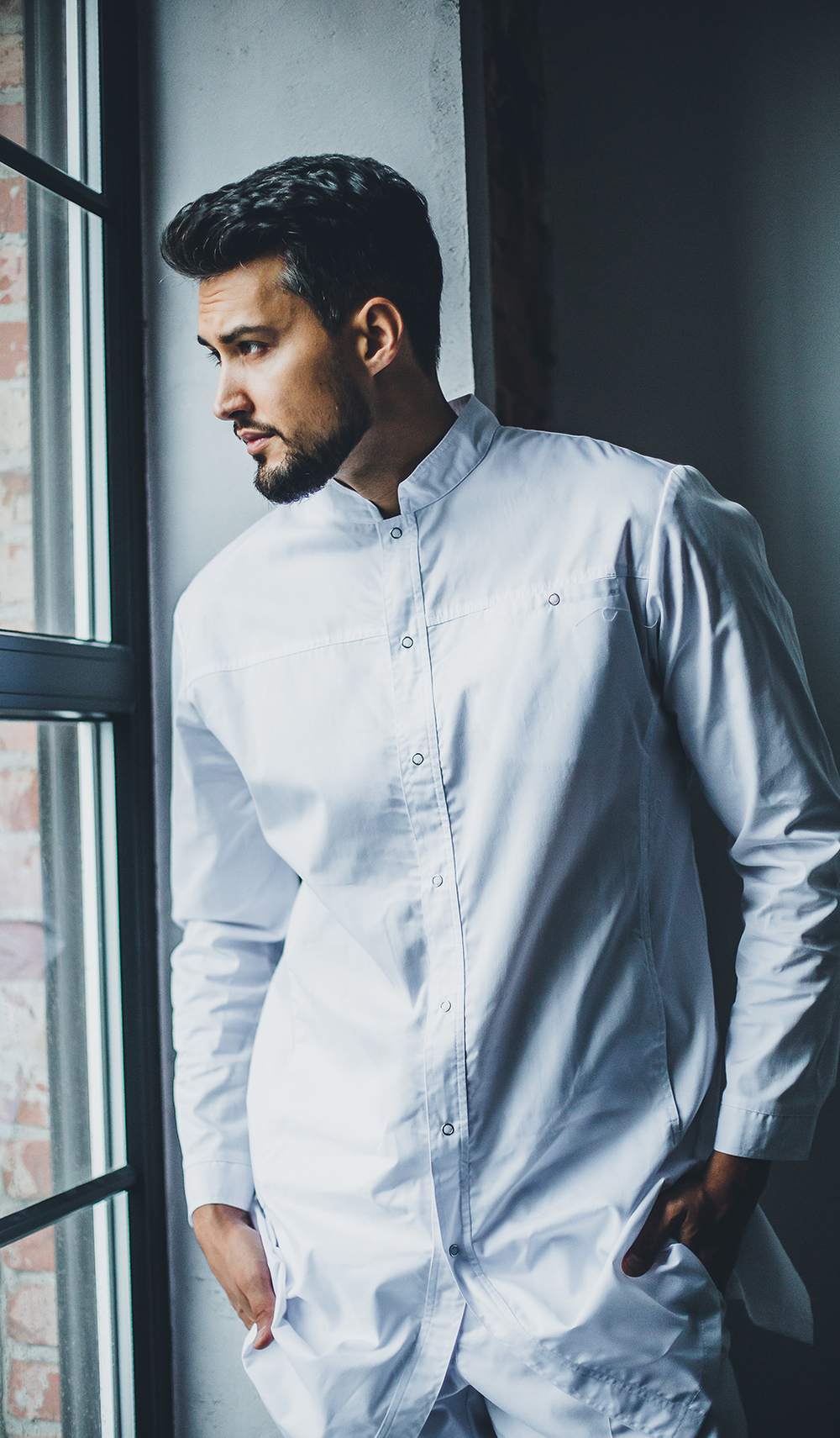 Халат мужской м33 сансара белый