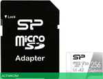 Карта памяти Silicon-Power microSD 256GB Superior A2 microSDXC Class 10 UHS-I U3 (SP256GBSTXDA2V20)