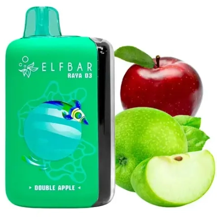 ELF BAR RAYA D3 25000 - Double Apple (5% nic)