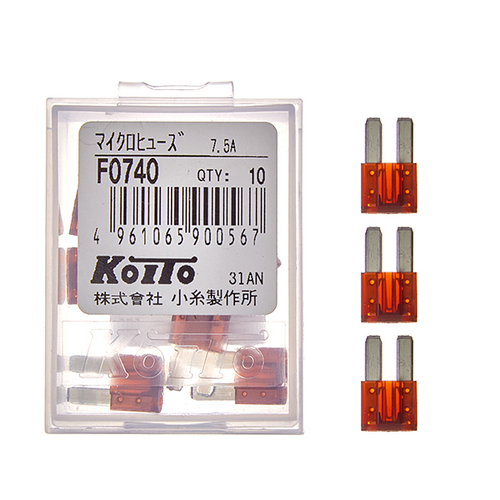 Предохранители Koito (кратность 10 шт.) F0740
