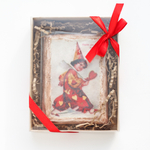 Пряник "Винтаж - клоун в красном"