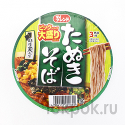 Лапша Соба с тенкасу (хрустящие кусочки жаренного теста) Daikoku, 100 гр