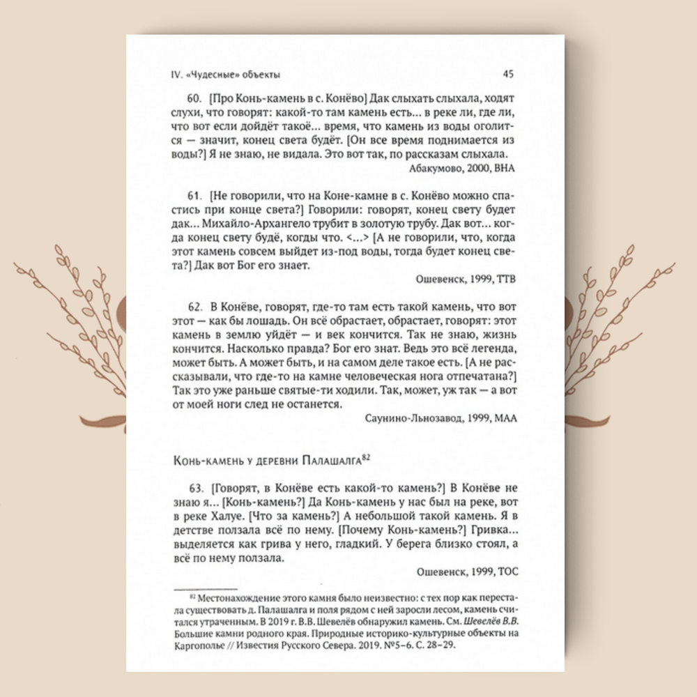 Фольклорный путеводитель по Каргополью (предания, легенды, рассказы, песни и присловья)