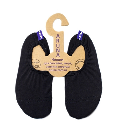Чешки детские для бассейна Aruna Черные