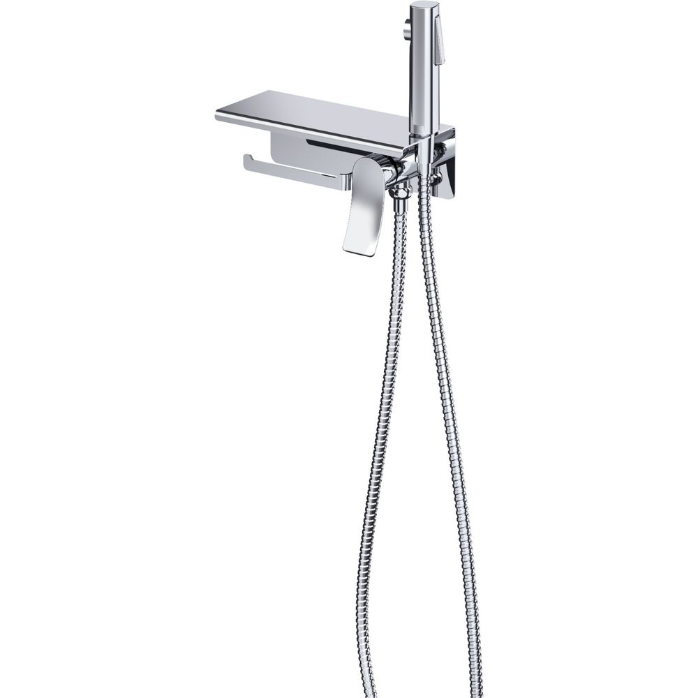Смеситель с гигиеническим душем HAIBA HB55553 хром