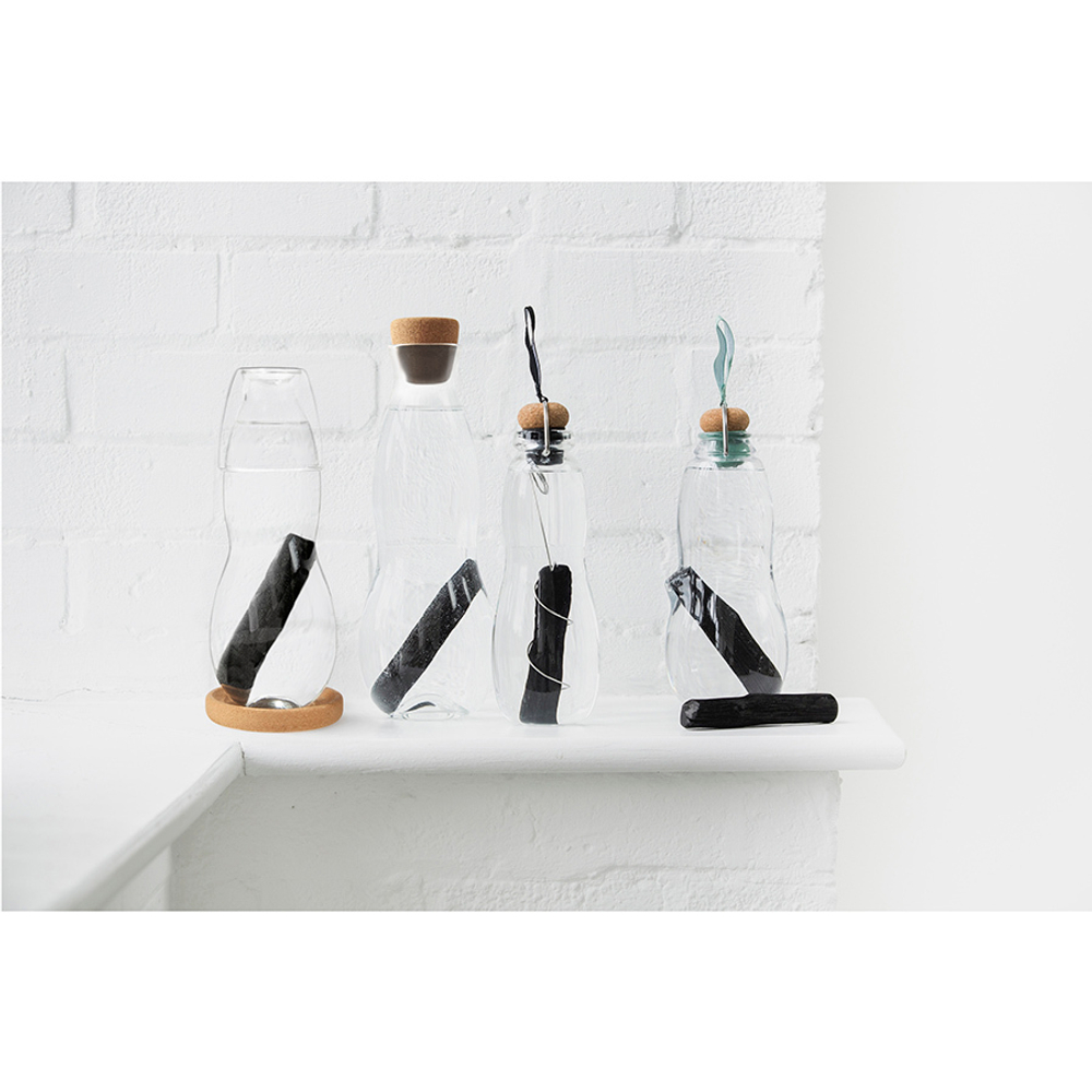 Графин с угольным фильтром black+blum, 1 л, черный