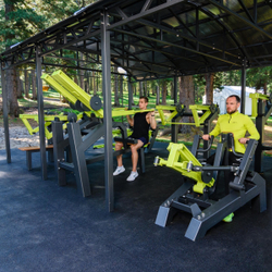 Park-5020 Навес для тренажеров теневой 6300х4800х3100 ZAVODSPORTA