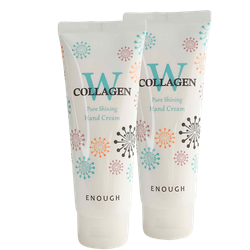 Набор кремов для рук c коллагеном Enough W collagen pure hand cream, 2шт по 100 мл
