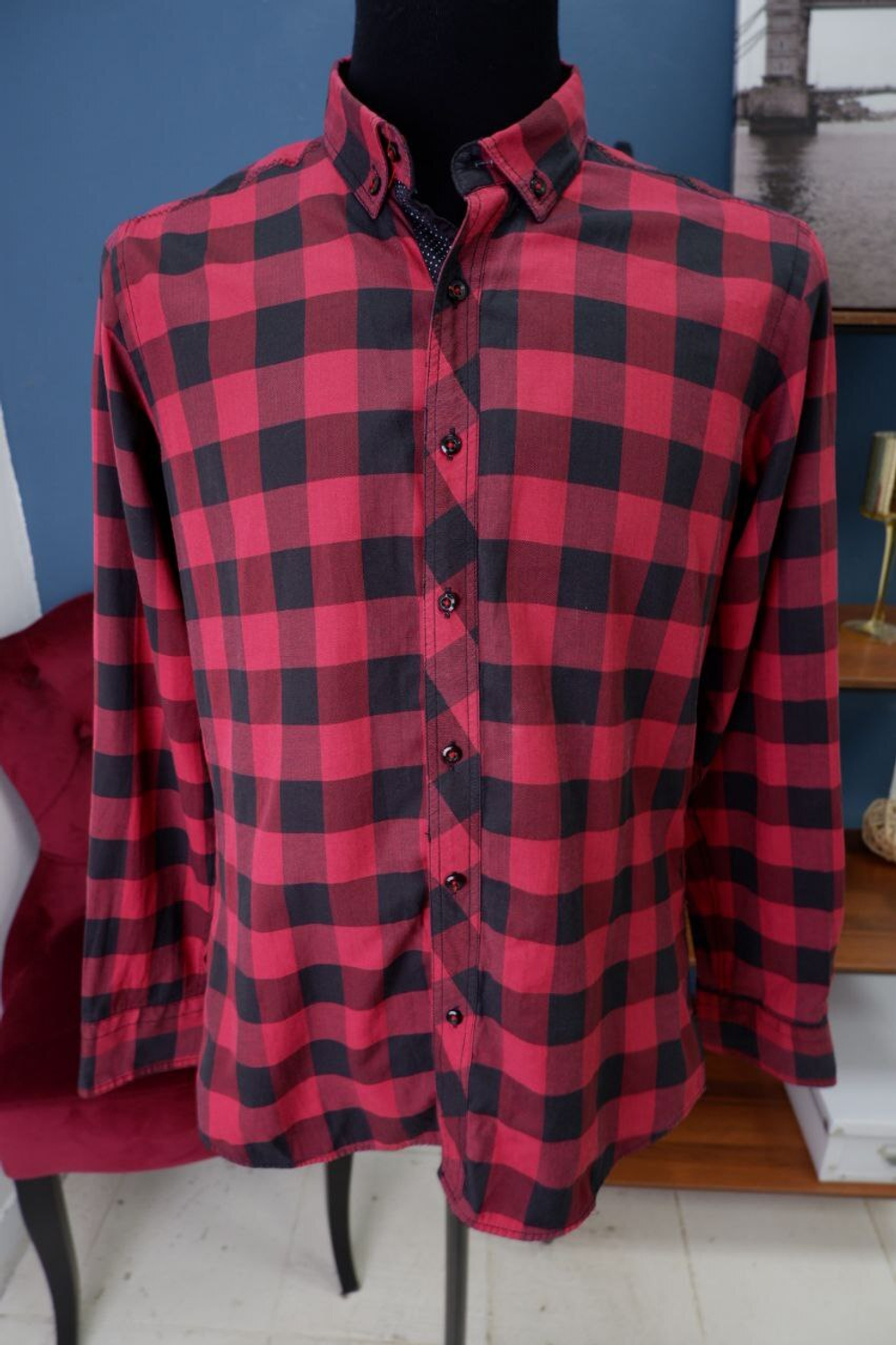 Рубашка повседневная 50 размер