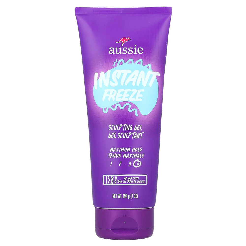 Aussie, Instant Freeze, моделирующий гель, для максимальной фиксации, 198 г (7 унций)