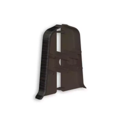 Торцевые (пара) для плинтуса 85мм "Деконика", 303 Венге темный