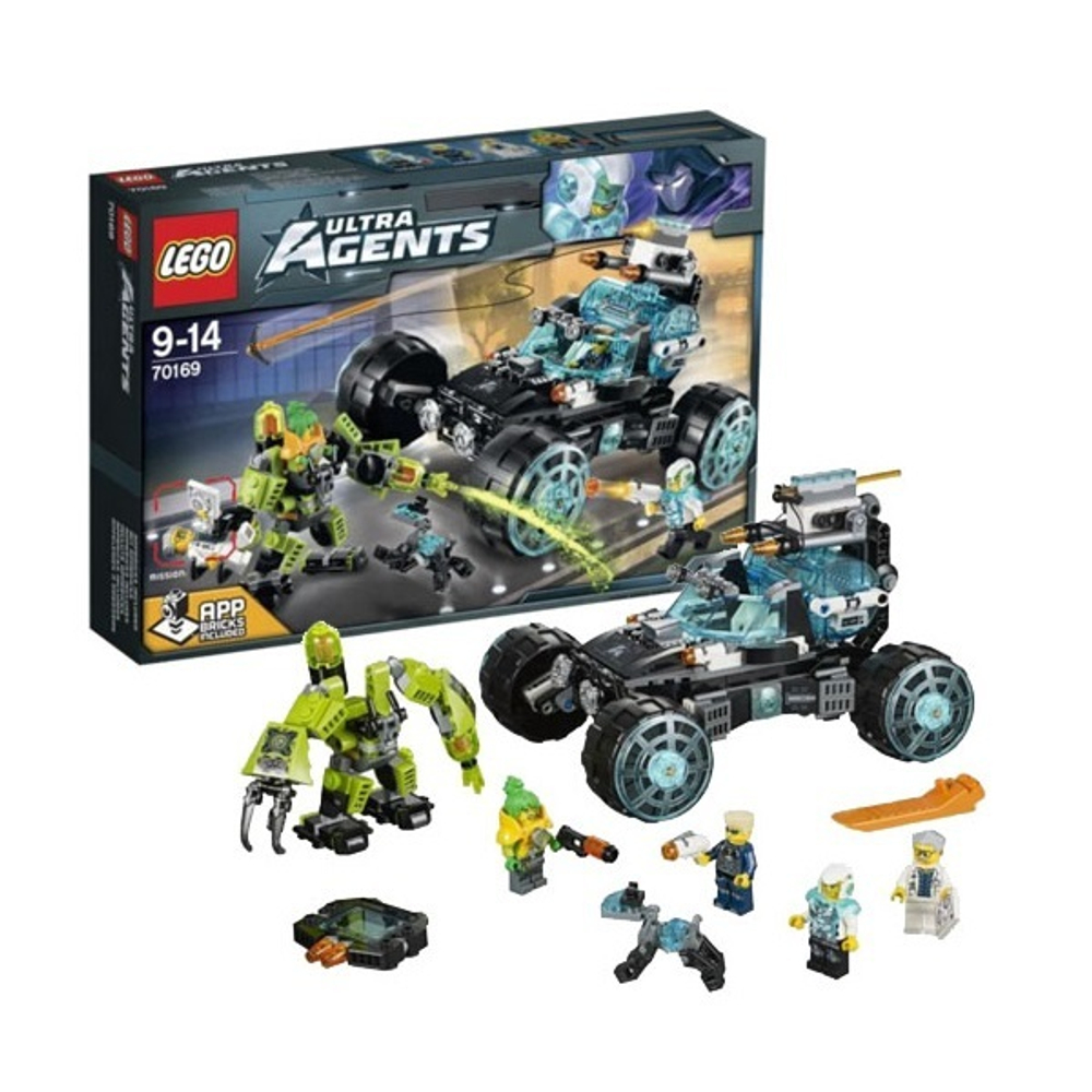 LEGO Ultra Agents: Секретный патруль агентов 70169 — Agent Stealth Patrol — Лего Ультра Агенты