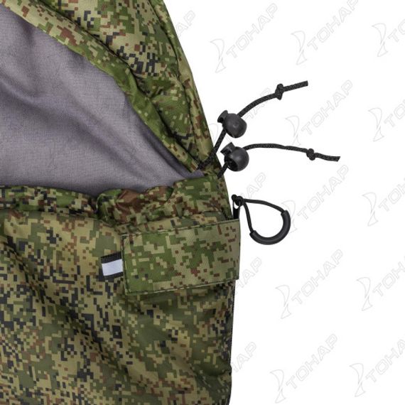 Спальный мешок БАТЫР EXTREME Wide Plus 220х106 Stratex 300 КМФцифра (HS-SB-ST300-220x106) Helios (0)