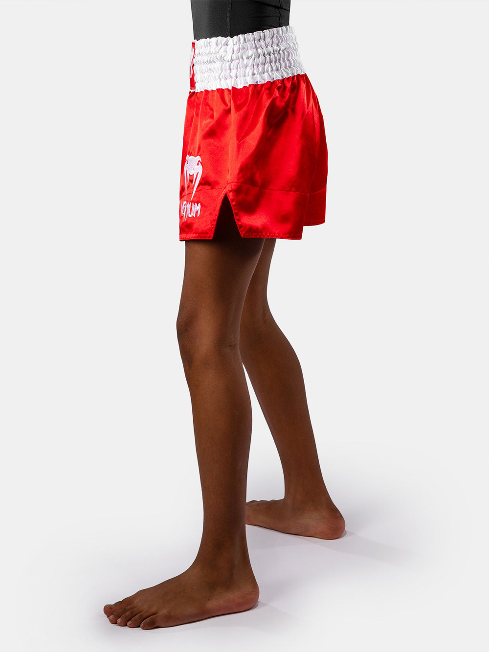 Шорты тайские детские Venum Classic Fire Red