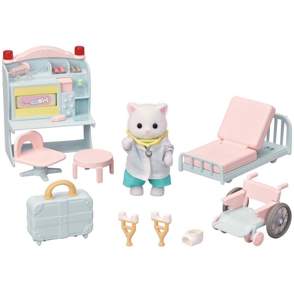 Sylvanian Families - Операционная доктора с персидской кошкой 5705 / артикул   5705  / GTIN 5054131057056