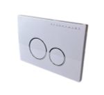 Панель смыва HYDROSMART 07812.W белый с круглыми клавишами