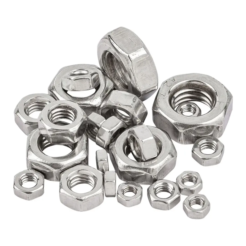 Гайки нержавеющие 3-10мм, набор 300пр. RockFORCE RF-06773