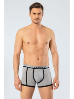 Трусы мужские боксеры. Набор из 2-х штук серый - черный