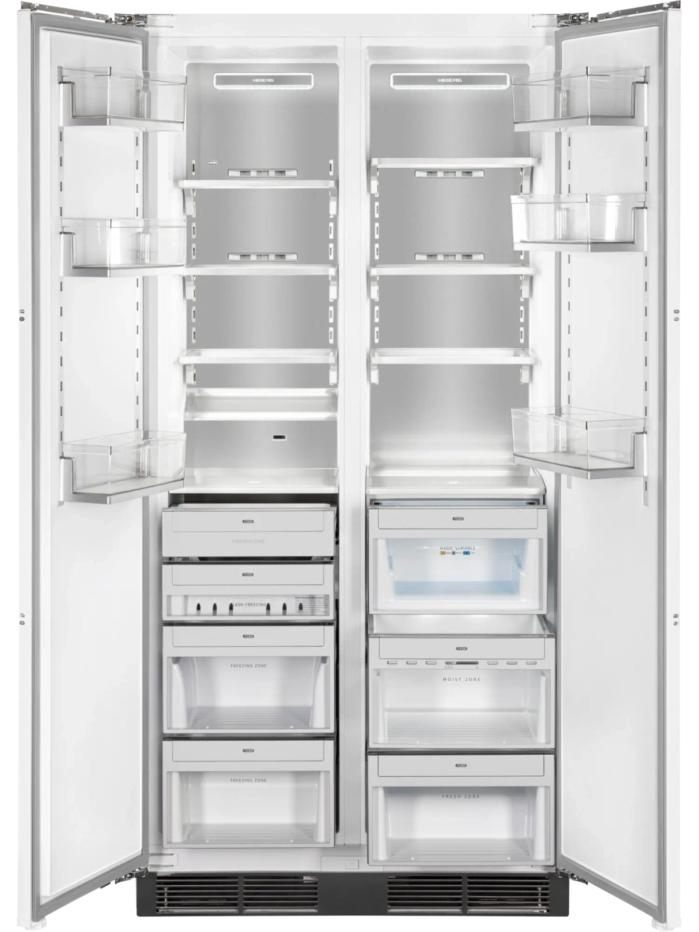 Встраиваемый холодильник Hiberg S-RFS 800 W