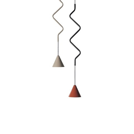 Pendant design lamp Zig Zag by Jill Singer
