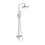 Душевая стойка BelBagno Albano-VSCM-CRM 3 режима, глянцевый хром