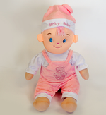 Пупс "мальчик в шапке" в упаковке 18х40х28см. (Hand)