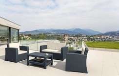 Комплект уличной мебели Monaco Lounge Set, антрацит