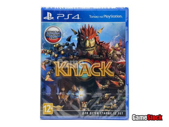 PS4 Knack CUSA-00006 (Полностью на русском языке)